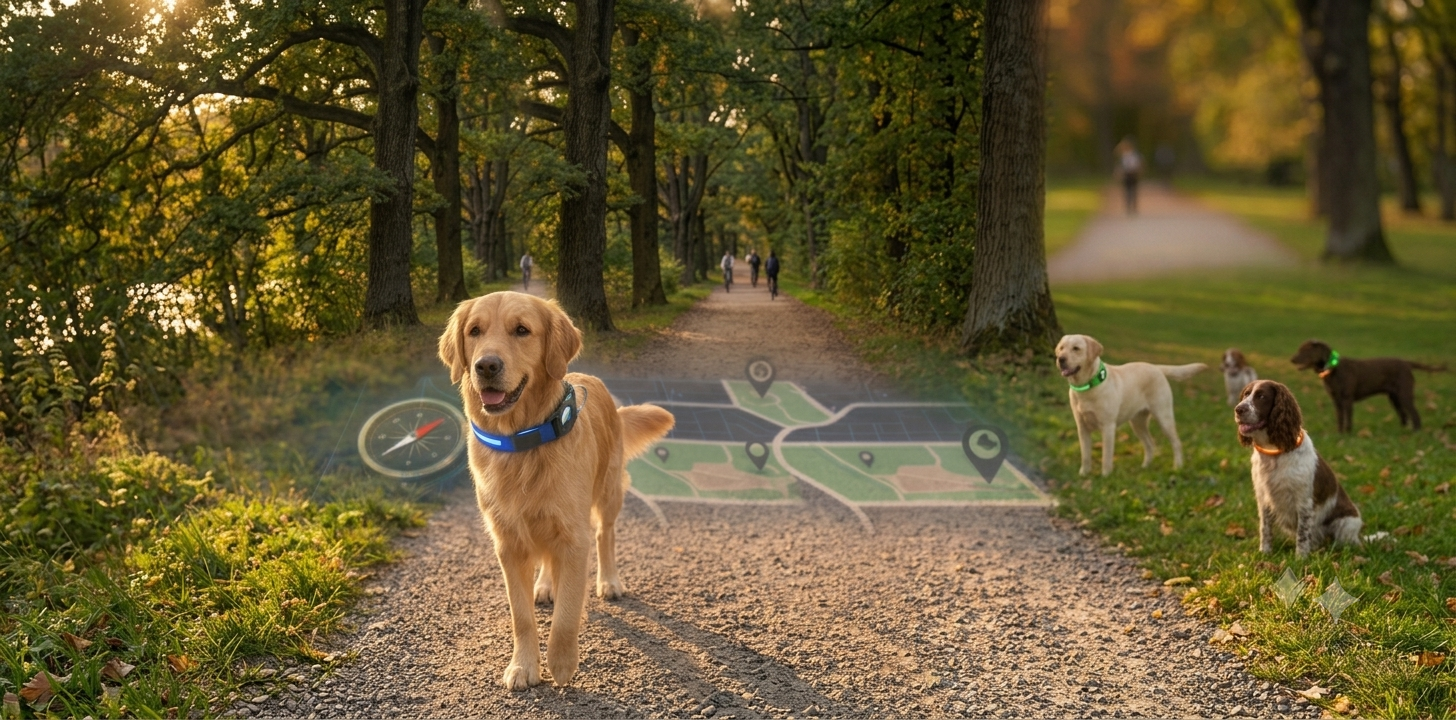 Keep Your Dog Safe with a Smart GPS Tracking Collar