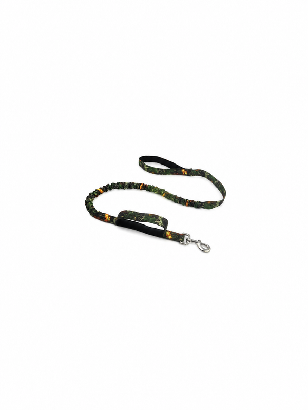 Camouflage Drawstring Elastic Pet Leash