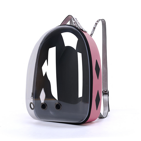 Transparent Space Capsule Pet Backpack