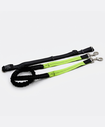 Pet Leash Set with Elastic Leash and Belt - restyled product photo 1