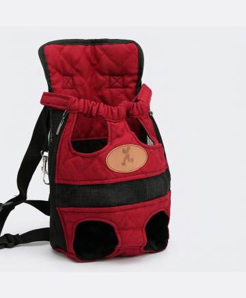 Pet Backpack, Portable Dog Front Carrier Backpack - restyled product photo 1