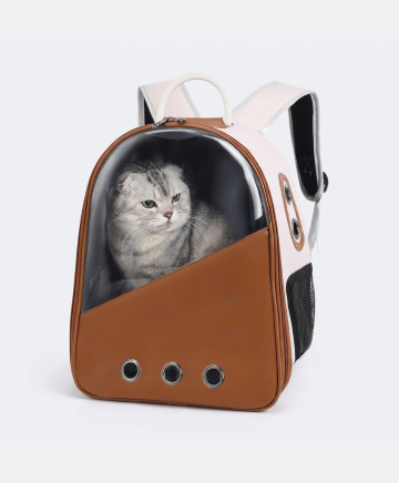 Versatile PU Cat Carrier Bag - restyled product photo 2