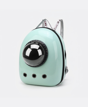 Transparent Space Capsule Pet Backpack Carrier - restyled product photo 2